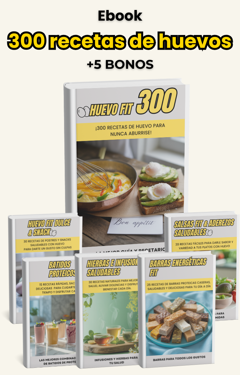 Huevofit 300 recetas de huevo para nunca aburrite