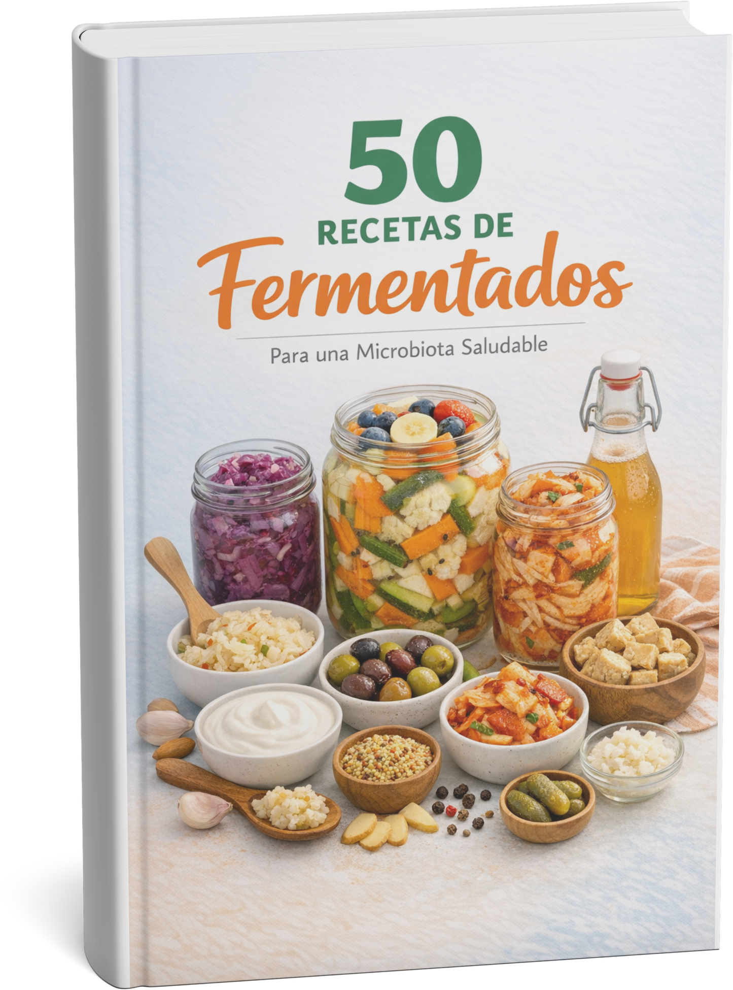 50 Recetas Fermentados Microbiota Saludable