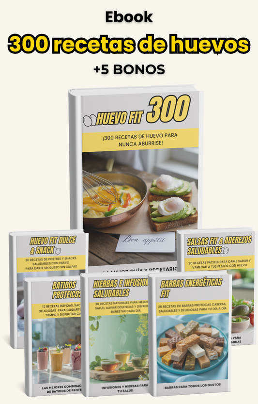 Huevofit 300 recetas de huevo para nunca aburrite