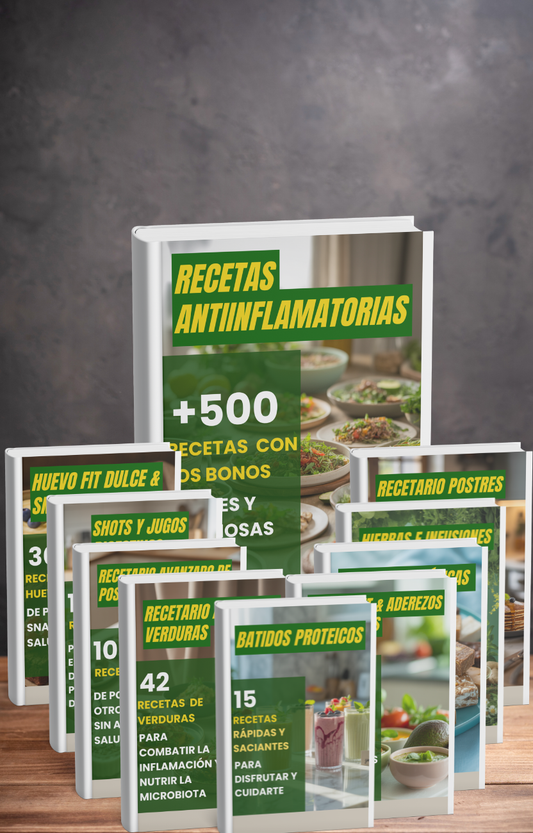 Pack Intestino Feliz: Recetas Antiinflamatorias